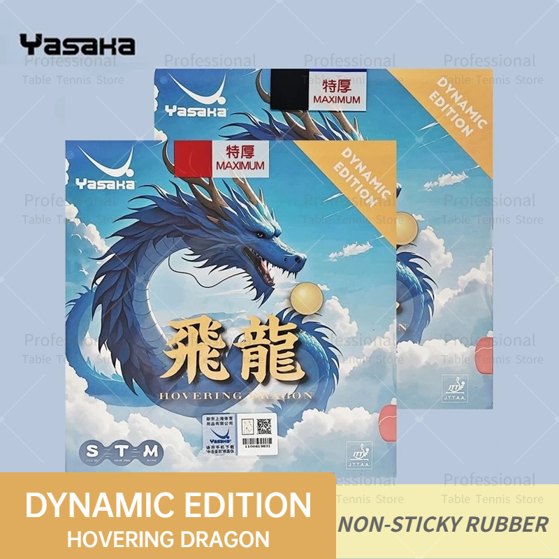 Table Tennis Yasaka - YASAKA Table Tennis Rubber HOVERING Dragon