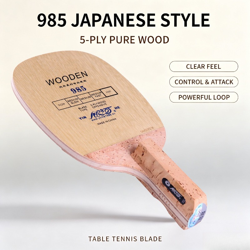 Table Tennis Edge - YINHE 985 Japanese Penhold Table Tennis