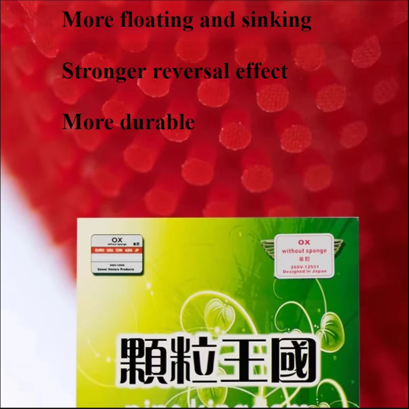 DAWEI 388d-1 Curing Long Pimpl - đánh giá và giá Table Tennis Forehand Rubber