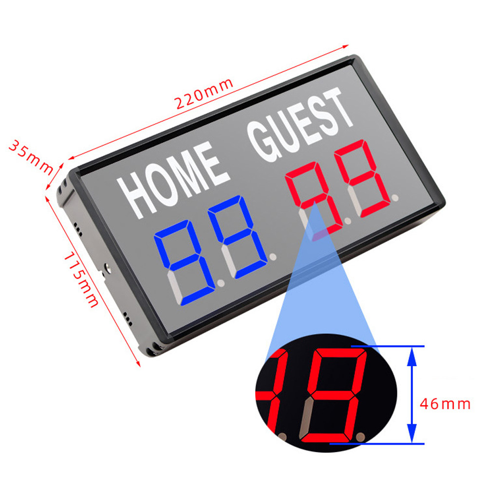 4-Digit LED Electronic Score K - đánh giá và giá Table Tennis Match