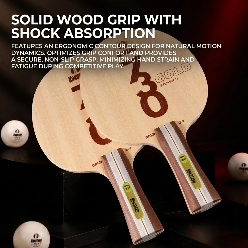 Kokutaku Table Tennis Blade FL - đánh giá và giá Table Tennis Edge