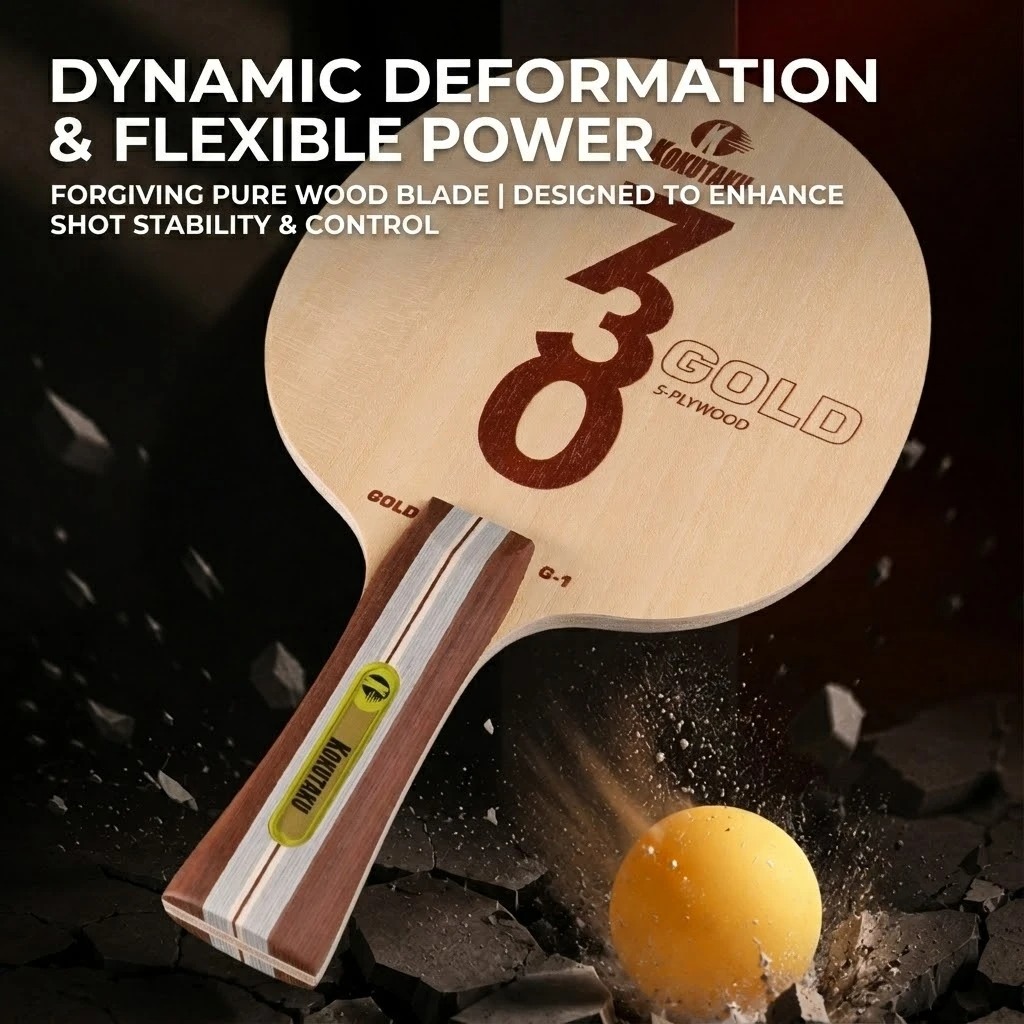 Kokutaku Table Tennis Blade FL - đánh giá và giá Table Tennis Edge