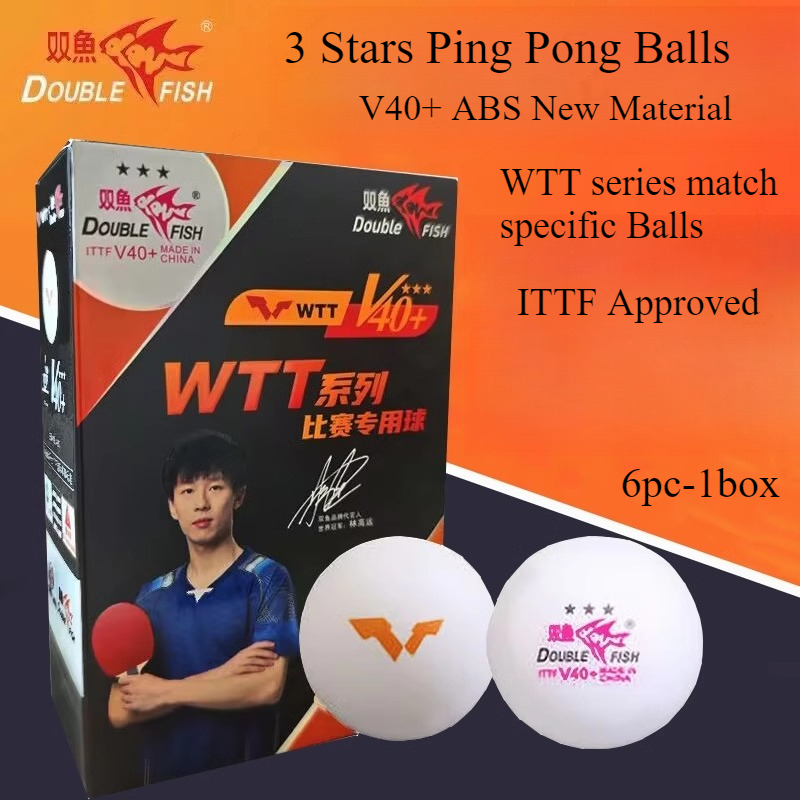 1/2/3BOX  DOUBLE FISH 3 Stars  - đánh giá và giá Table Tennis Match