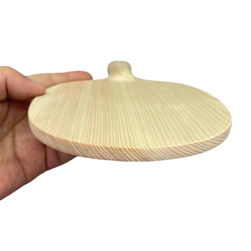 Single Ply Hinoki Solid Wood T - đánh giá và giá Table Tennis Edge