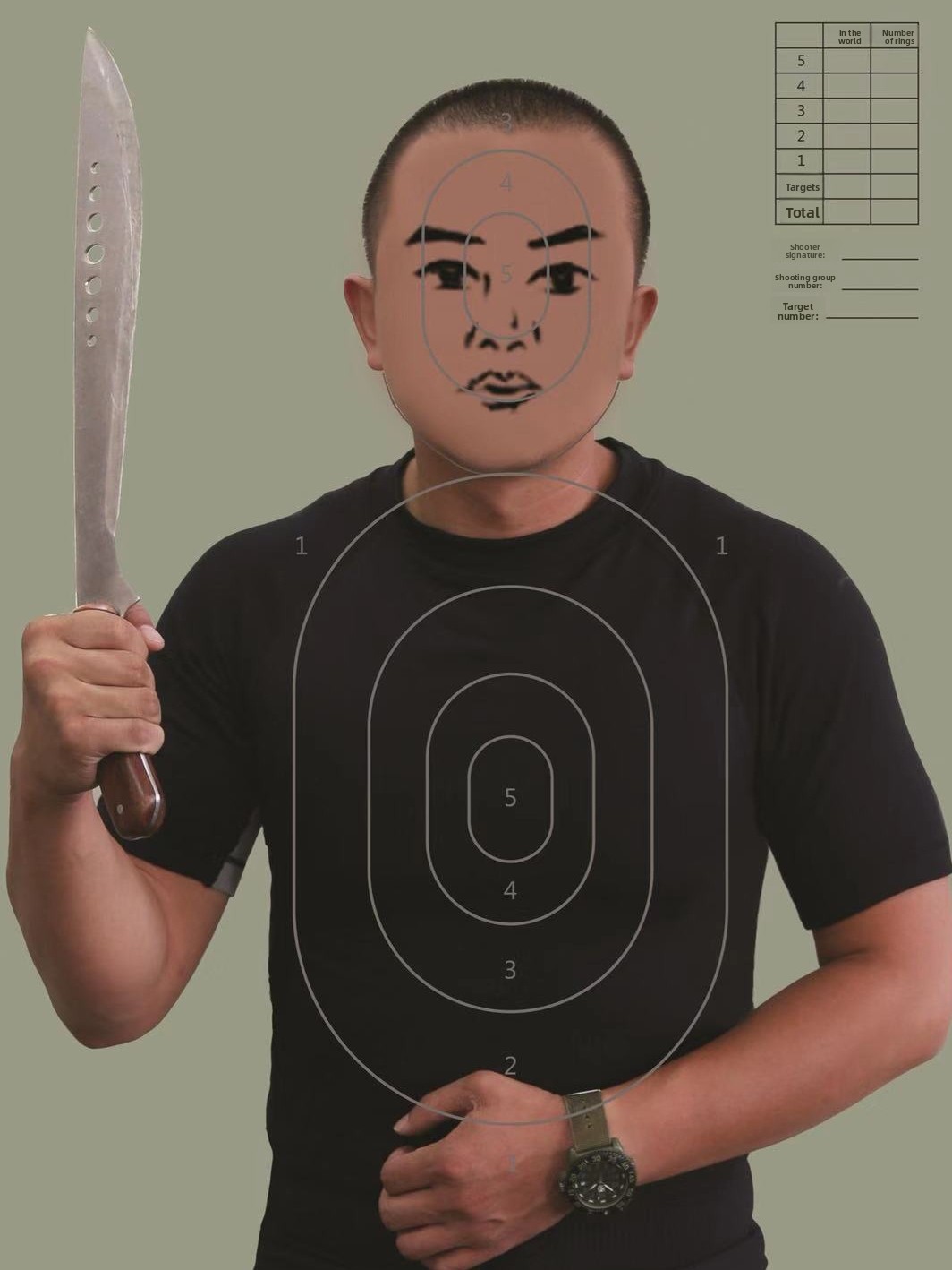 IPSC IDPA Target Paper Corruga - đánh giá và giá Practice Target Board