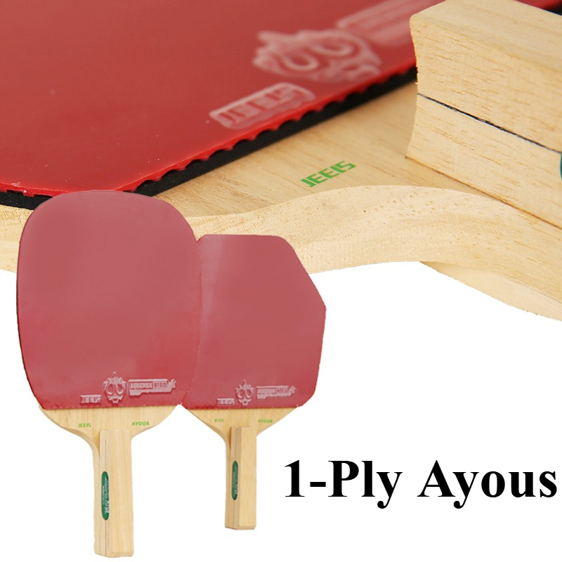 JEELS Japanese 1-Ply Ayous Woo - đánh giá và giá Table Tennis Japanese